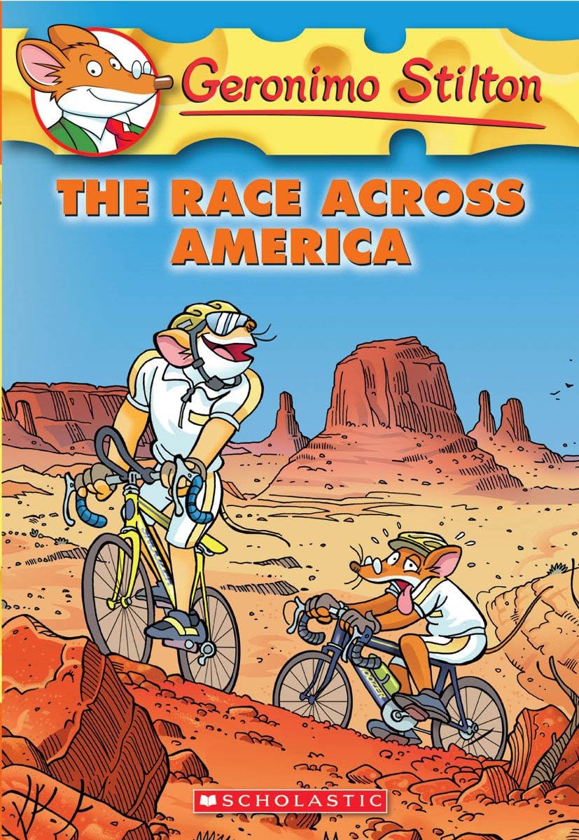 Picture of GERONIMO STILTON #37 THE RACE ACROSS AMERICA Paperback