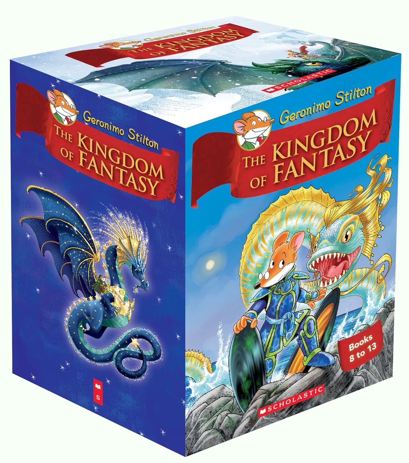 Picture of Geronimo Stilton: The Kingdom of Fantasy Books 8 to 13 Box Set (HardBack)