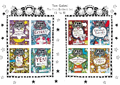 Picture of Tom Gates: The First Brilliant Set (1 To 8) ( PaperBack)