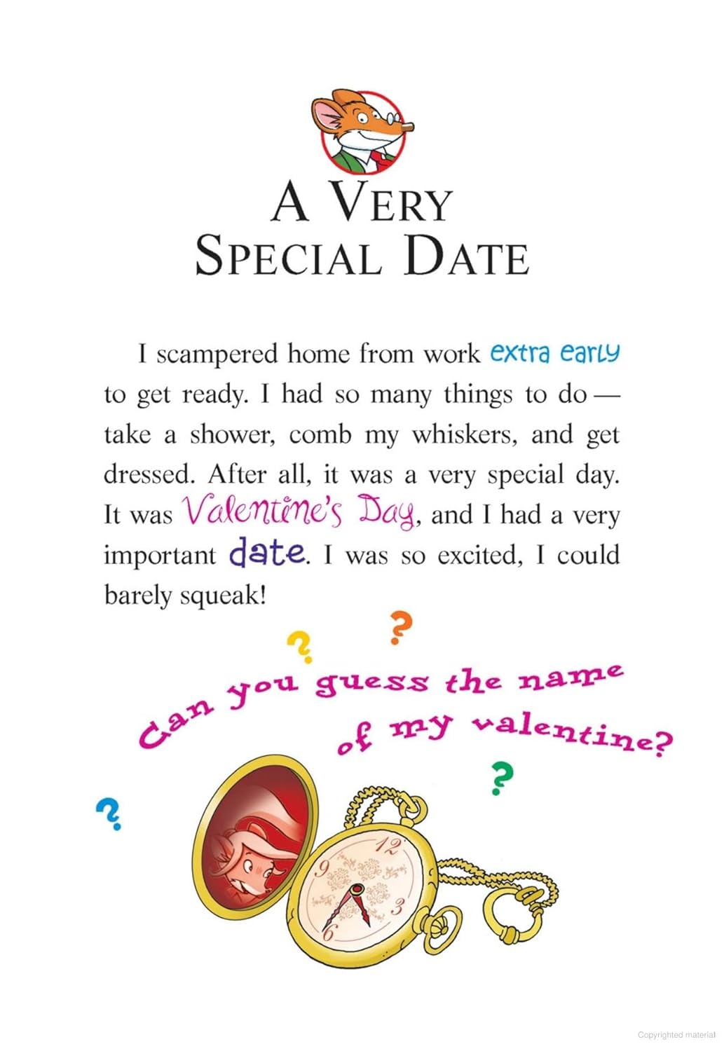 Picture of GERONIMO STILTON # 36 GERONIMOS VALENTINE