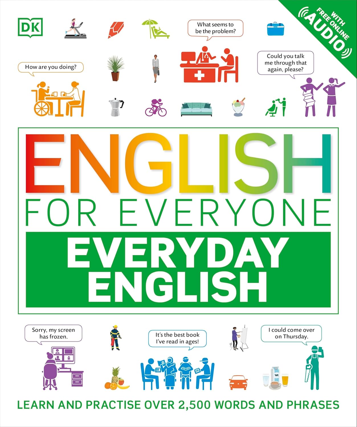 Picture of English for Everyone Everyday English: Learn and Practise Over 1,500 Words and Phrases Flexibound