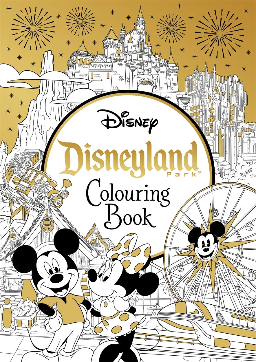 Picture of Disneyland Parks Colouring Book Paperback