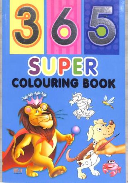 Picture of 365 Super Colouring Book (paperback)