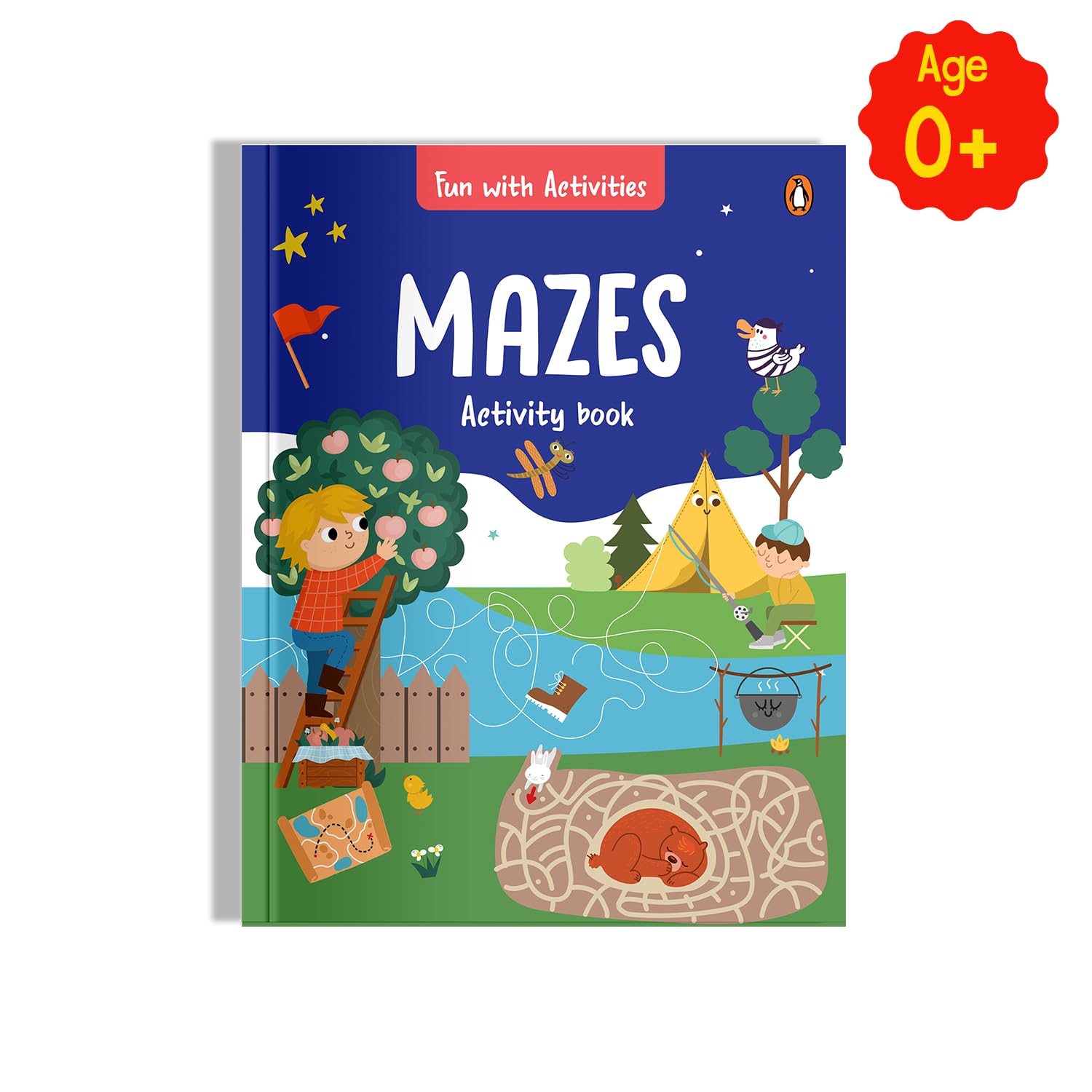 Picture of Fun with Activities: Mazes  Fun and Interactive Activity Book for PreSchool Kids (Paperback)