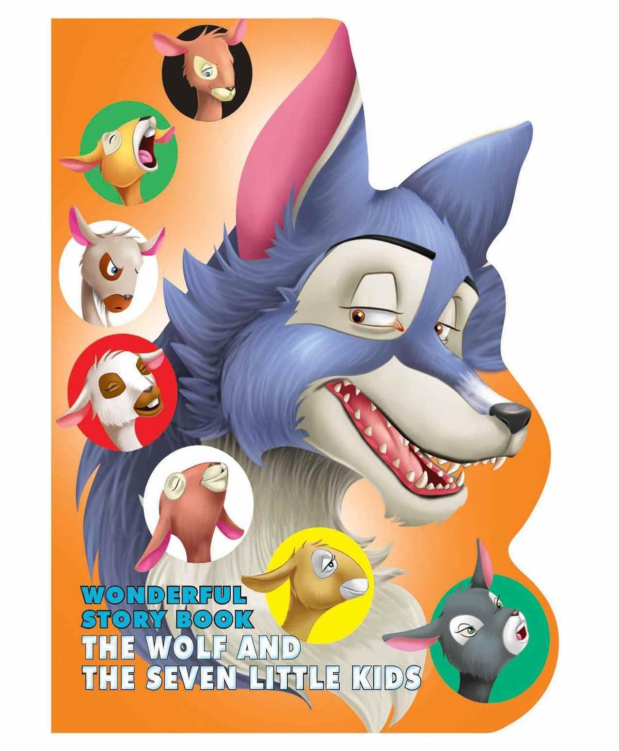 Picture of The Wolf & The Seven Little (B oard Book)
