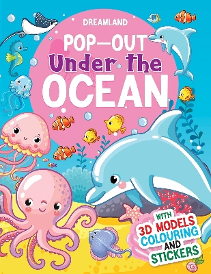 Picture of Pop-Out under the Ocean- With 3D Models Colouring Stickers