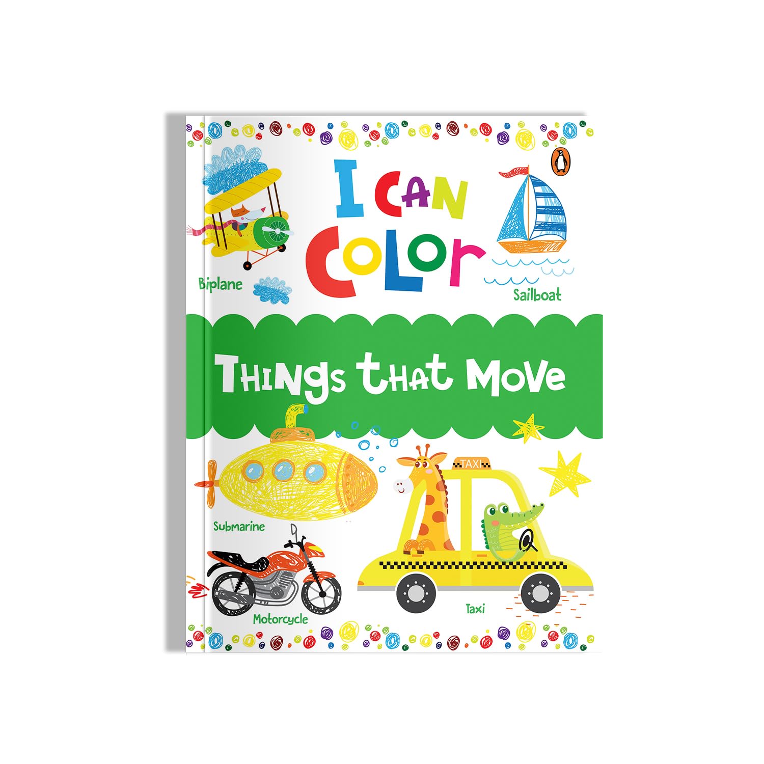 Picture of I Can Color: Things that Move