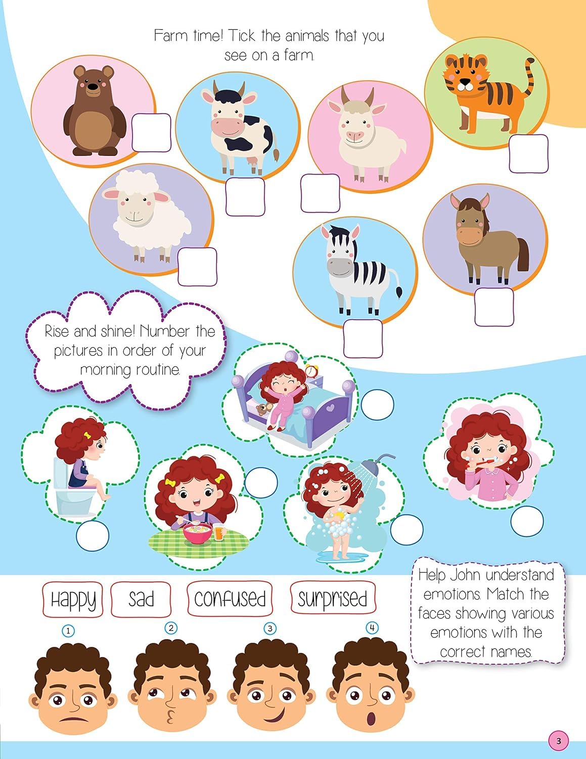 Picture of Brain Games Book For Age 3+ - Puzzles To Keep Your Mind Sharp