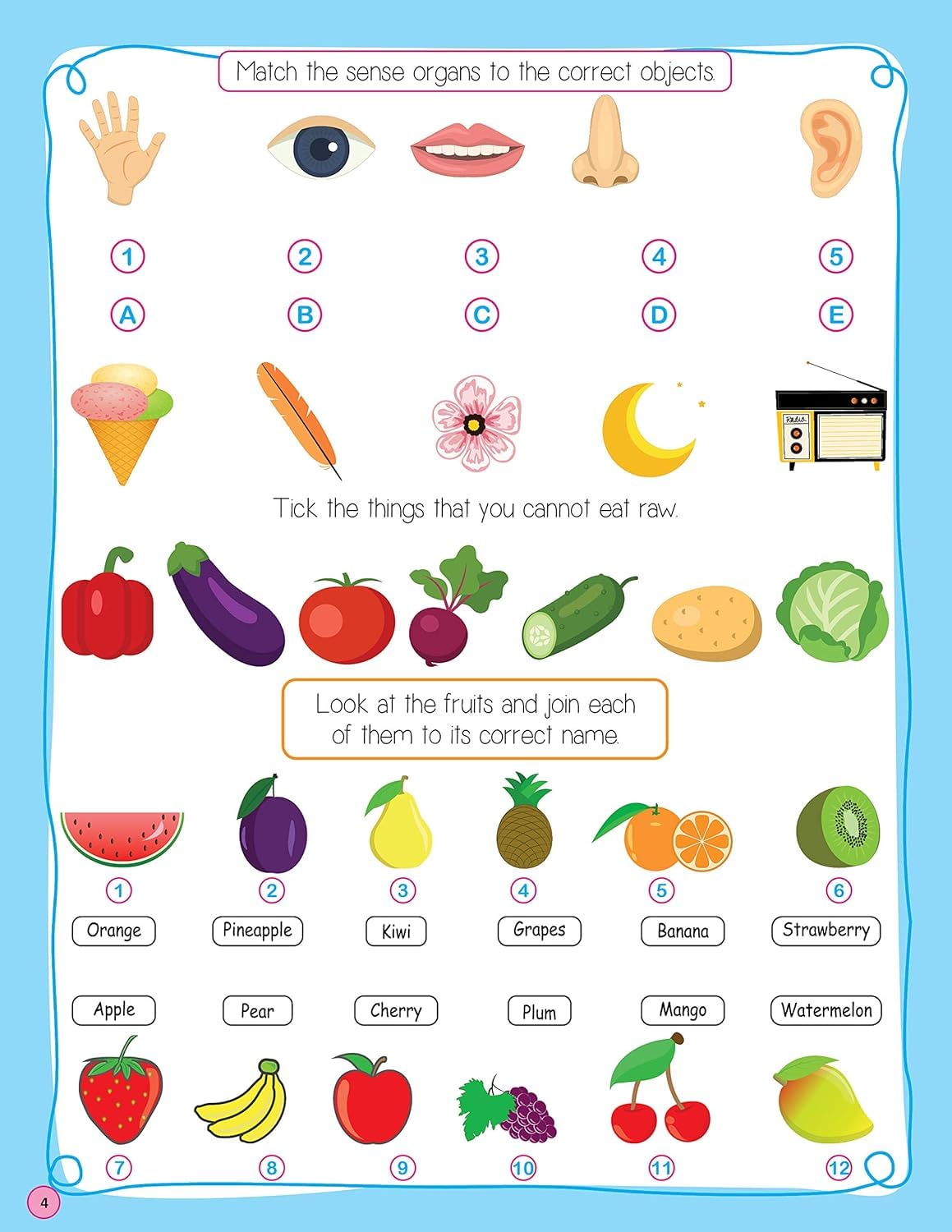 Picture of Brain Games Book For Age 6+ - Puzzles To Keep Your Mind Sharp