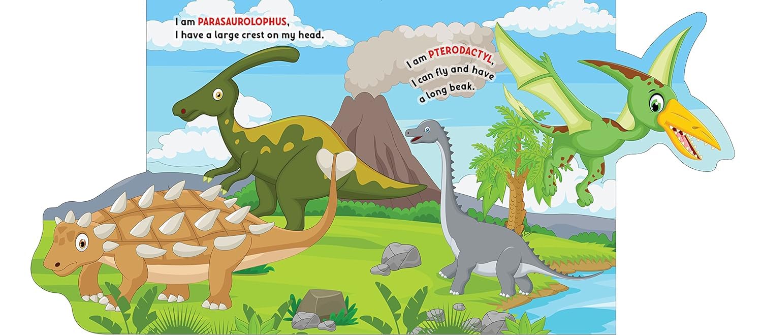 Picture of Dinosaur World - Flap Book