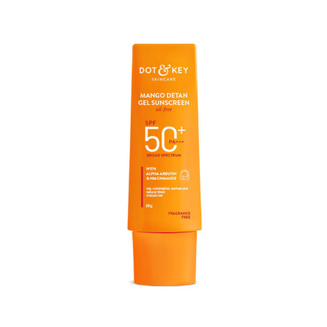 Picture of Dot & Key Mango Detan Oil-Free Sunscreen SPF 50+ PA+++ 50gm