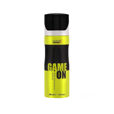 Picture of Havex Game On Perfumed Deodorant Body Spray 200ml