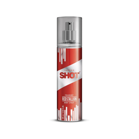 Picture of Layer'r Shot Red Stallion Fragrant Body Spary 135ml