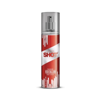 Picture of Layer'r Shot Red Stallion Fragrant Body Spary 135ml