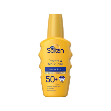 Picture of Boots Soltan Protect & Moisturise Suncare Spray SPF50+ 200ml