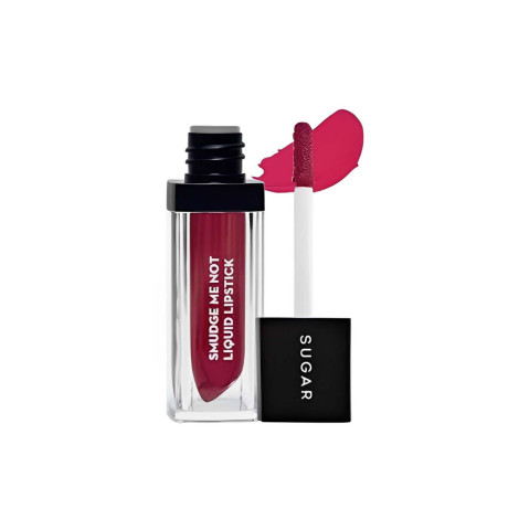 Picture of Sugar Cosmetics Smudge Me Not Liquid Lipstick - 02 Brink Of Pink