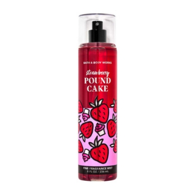 Picture of Bath & Body Strawberry Pound Cake Fine Fragrance Mist 236ml