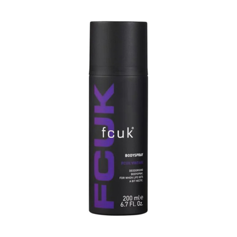 Picture of Fcuk Vintage Deodorising Body Spray 200ml