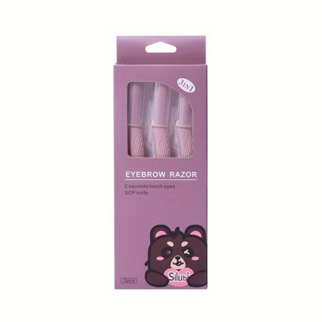Picture of Silubi 3in1 Eyebrow Razor 3pcs