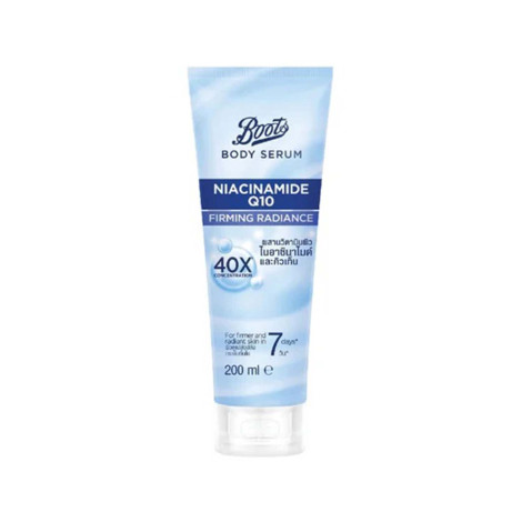 Picture of Boots Niacinamide Q10 Firming Radiance Body Serum 200 ml