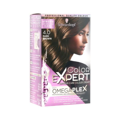 Picture of Schwarzkopf Color Expert Colour Cream - 4.0 Dark Brown