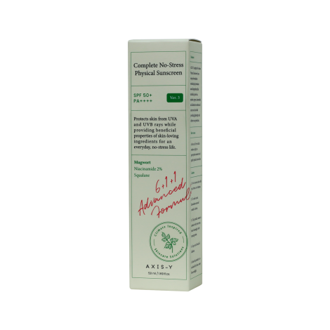 Picture of Axis-Y Complete No-Stress Physical Sunscreen SPF50 50ml