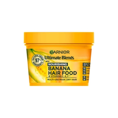 Picture of Garnier Ultimate Blend Nourishing Banana Hair Food + Vitamin C,E,F Multi-Use Mask 400ml