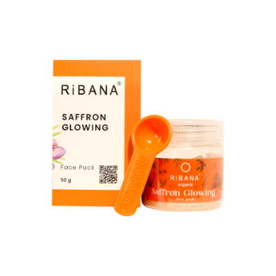 Picture of Ribana Saffron Glowing Face Pack 50g