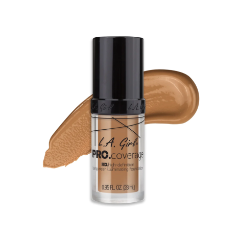 Picture of L.A Girl Pro Coverage Illuminating Foundation - Beige