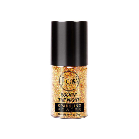 Picture of J. Cat Rockin The Night Sparkling Powder SP204 Gold Road