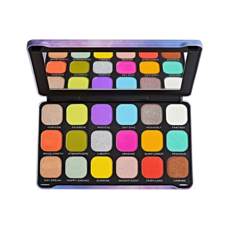 Picture of Makeup Revolution Forever Flawless Halloween Rainbow Shadow Palette