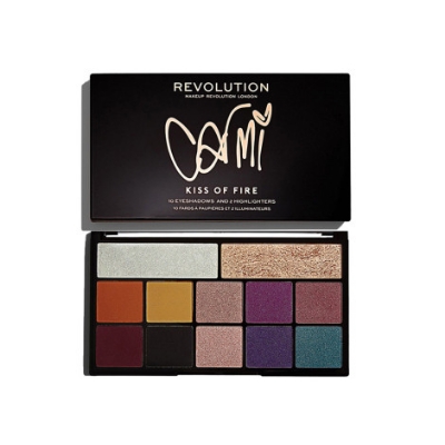 Picture of Makeup Revolution Kiss Of Fire Carmi Eyeshadow And Highlighter Palette