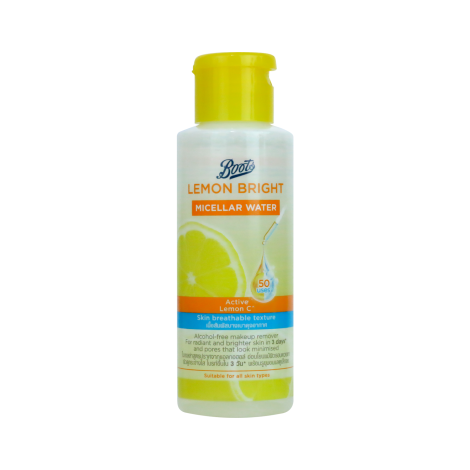 Picture of Boots Lemon Bright Micellar Water 100ml