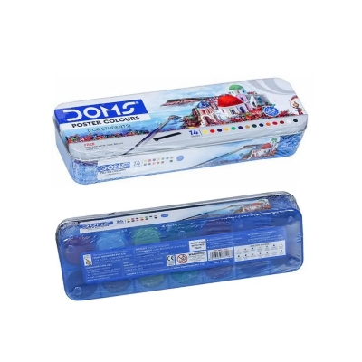 Buy DOMS Poster Color 14 Shades 10ml Box at Best Price in Bangladesh