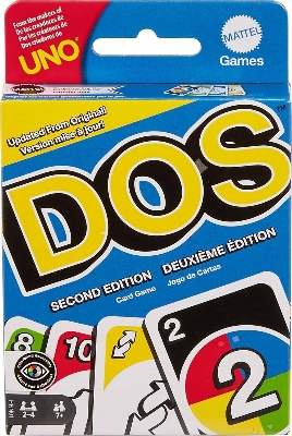 Picture of Mattel Games Uno DOS 2nd Edition Board Game 110 Cards