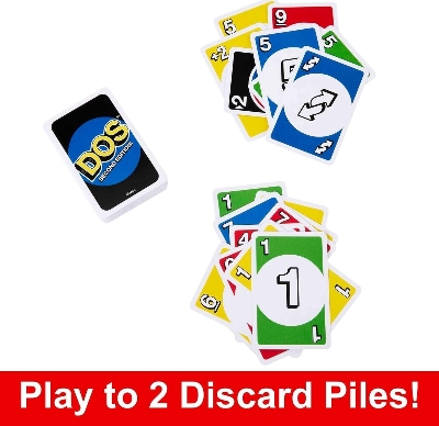 Picture of Mattel Games Uno DOS 2nd Edition Board Game 110 Cards