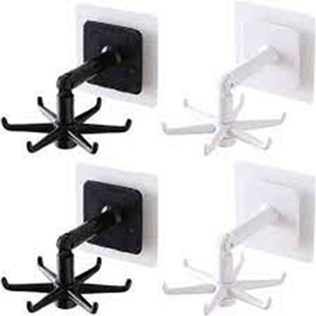 Picture of Kitchen Hook Multi-Purpose Hooks 360 Degrees Rotated Rotatable Rack For Organizer And Storage Spoon Hanger For Kitchen Gadgets