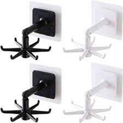 Picture of Kitchen Hook Multi-Purpose Hooks 360 Degrees Rotated Rotatable Rack For Organizer And Storage Spoon Hanger For Kitchen Gadgets
