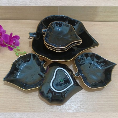 Picture of Excusive 7 Pcs Sweet Bowl Set Including Serving Dish , Oven Proof porcelain Ceramic Porcelain Snack Bowl Set,Ceramic Firni Set & bati, Soup & Firni Bati