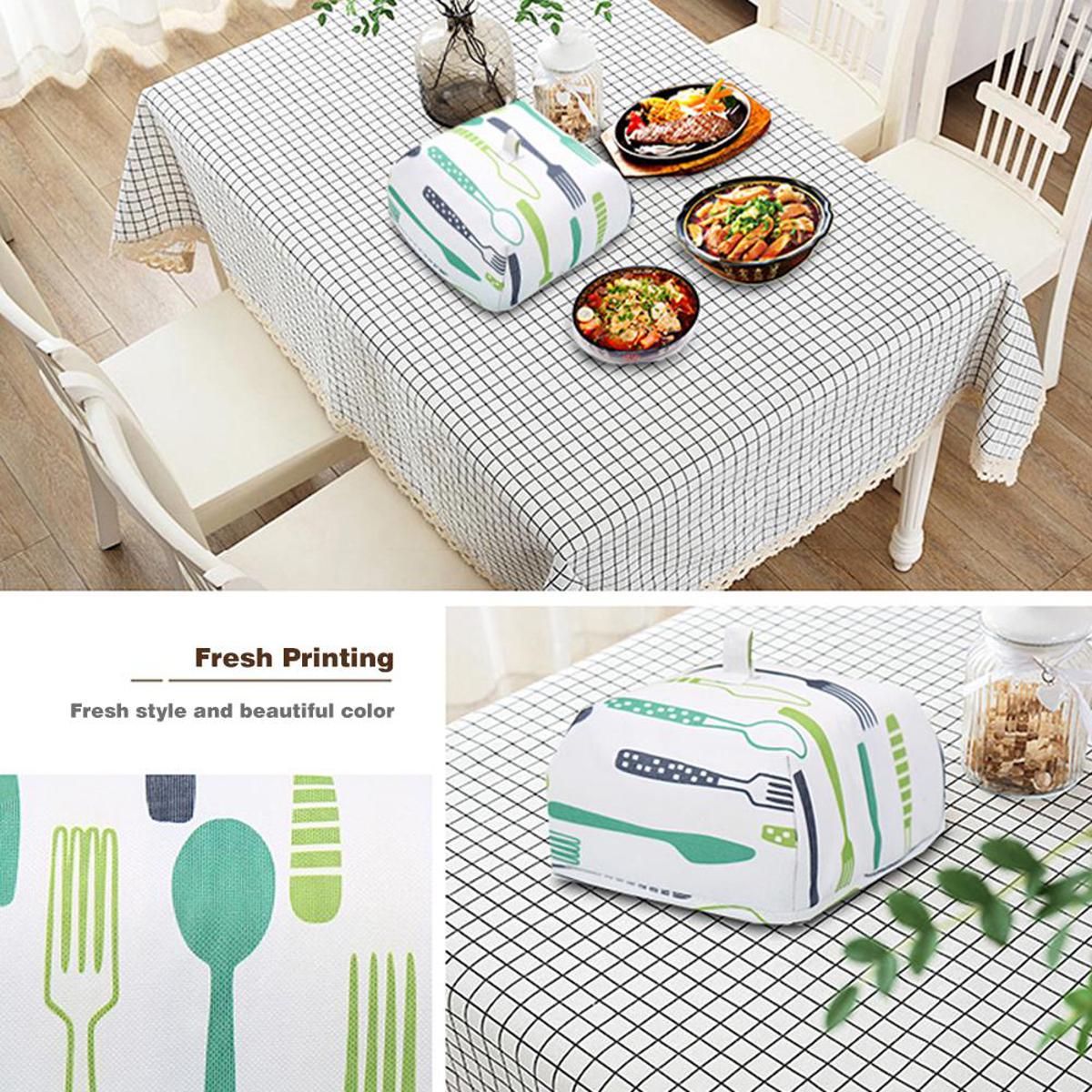 Picture of Kitchen Insulation Aluminum Foil Food Cover Folded Anti Fly Mosquito Cover Keep Warm Food Cover Kitchen Gadgets - Minimalistic Sophistication