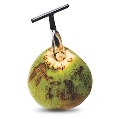 Picture of Coconut Opener For Fresh Green Coconut Water Open Tools Coconut Opener Tool Cut Gift Fruit Openers Kitchen Tools
