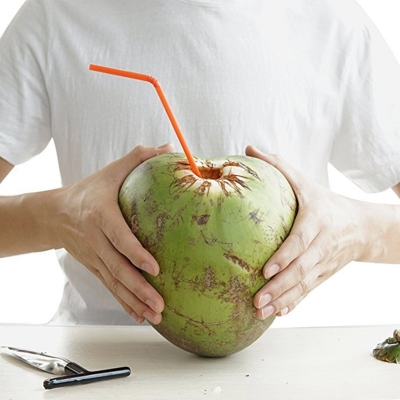Picture of Coconut Opener For Fresh Green Coconut Water Open Tools Coconut Opener Tool Cut Gift Fruit Openers Kitchen Tools