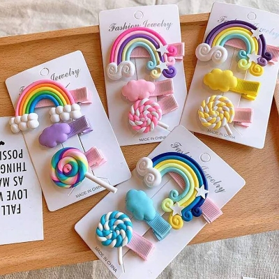 Picture of Little Girls Princess Hairpins, Handmade Hair Barrettes, Marble Alligator bobby pins, Glitter Crystal Geometric Hairpin, Elegant Gold Hair Accessories, Gifts for Women Girls.