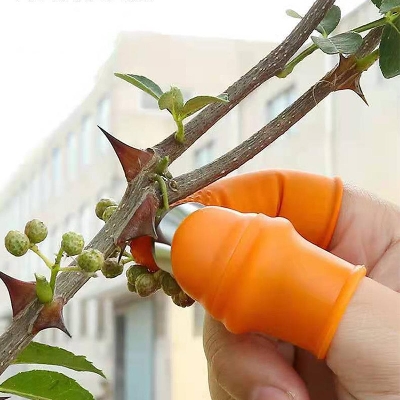 Picture of Finger Tool Multifunction Kitchen Cutter Vegetables Separator Thumb Cutter Gardening Tools Pruning Shears Garden Picking Plant