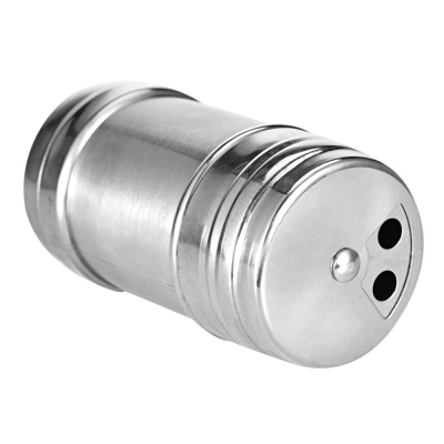Picture of 1pcs Stainless Steel Salt Pepper Shaker Portable Home Travel Seasoning Shaker Kitchen Condiment Box Cooking Seasoning Bottle