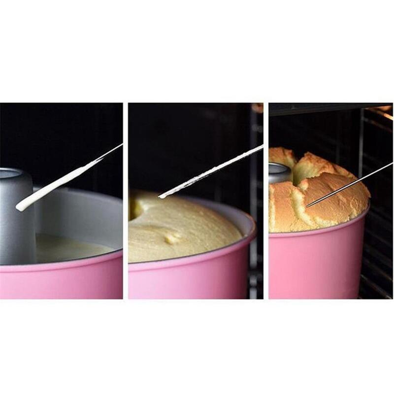 Picture of Cake Tester Stick Metal Reusable Baking Tester Cake Testing Needles Stainless Steel Cakes Tools
