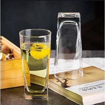 Picture of water glass Crystal Clear Drinking Glass Set 6 Pieces OLiLA W016