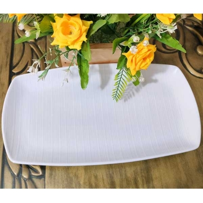 Picture of Rice dish 14/8"  ceramic salad sanacks fish salad serving dish kabab tray