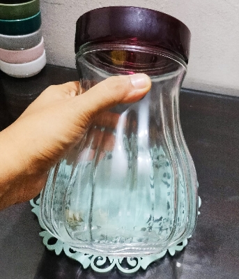 Picture of glass Jars  Blown 1200ml Storage airtight jar Marco Storage Glass Jar 1200ml/1500ml