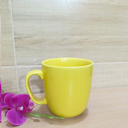 Picture of Ceramic colorful mug 6 piece6 colour (320  ml size)